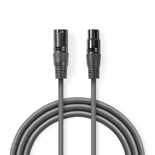 Cablu prelungitor XLR 3 pini T-M 20m, COTG15010GY200