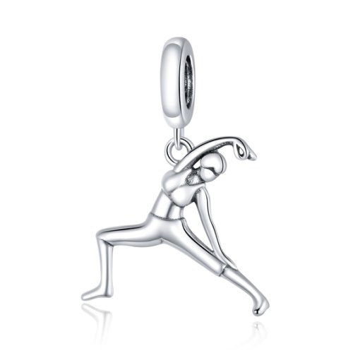 Talisman din argint Yoga Charm