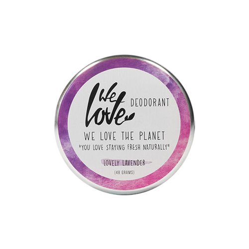 Deodorant Natural Cremă - Lovely Lavender - Cutie Metalică, 48g | We Love The Planet