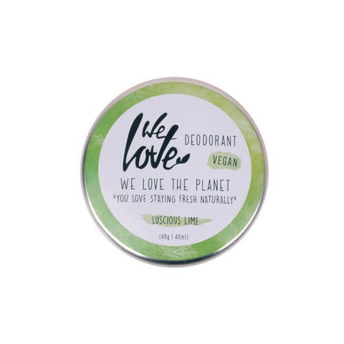 Deodorant Natural Cremă - Luscious Lime - Vegan - Cutie Metalică, 48g | We Love The Planet