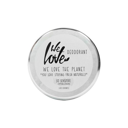 Deodorant Natural Cremă - SO Sensitive - Cutie Metalică, 48g | We Love The Planet
