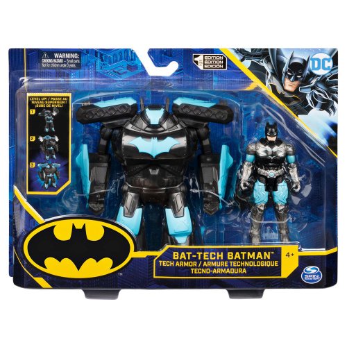 Figurina cu armura DC Batman Bat Tech 10 cm