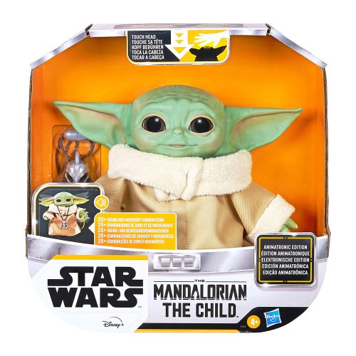 Figurina interactiva Star Wars Baby Yoda The Mandalorian 25 cm
