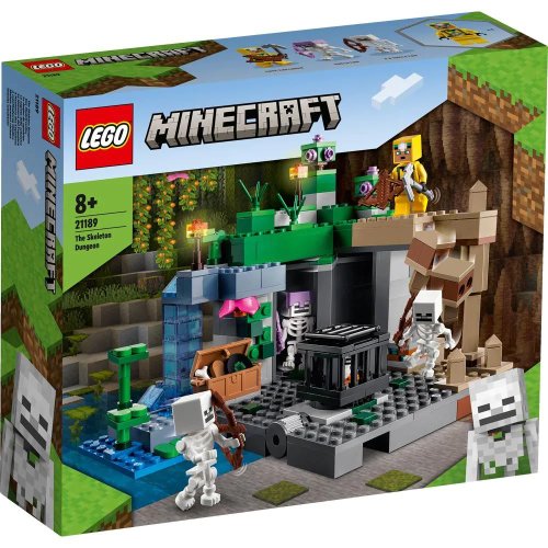Lego Minecraft Temnita cu Schelete 21189