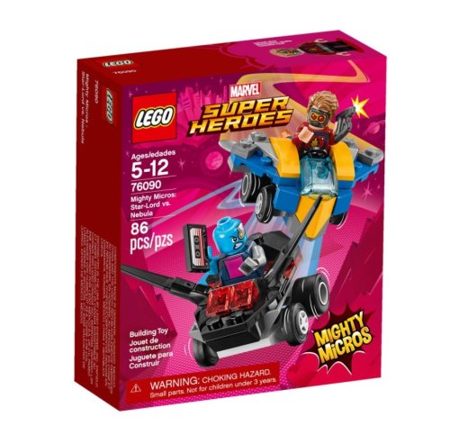 Lego Super Heroes Mighty Micros Star Lord vs Nebula 76090