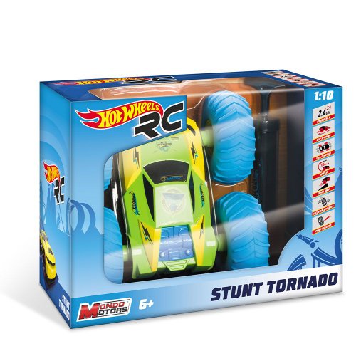 Masinuta cu telecomanda Mondo Hot Wheels Stunt Tornado 1:10