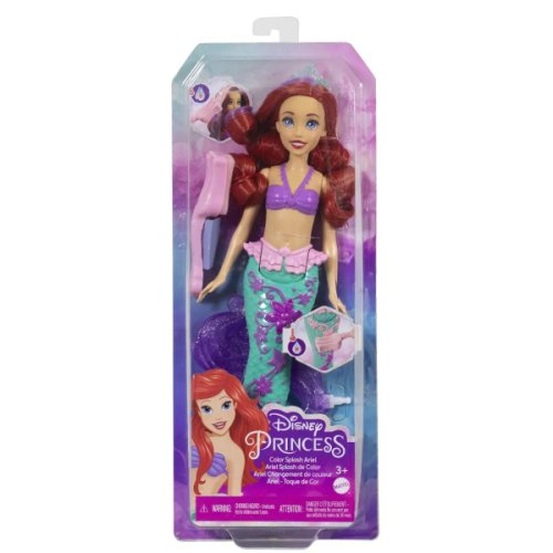 Mattel - Papusa cu culori schimbatoare disney princess ariel