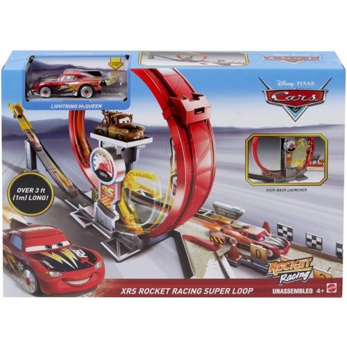 Pista Mattel Cars XRS Rocket Racer
