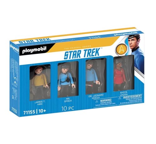 Playmobil PM71155 Set 4 Figurine de Colectie Star Trek
