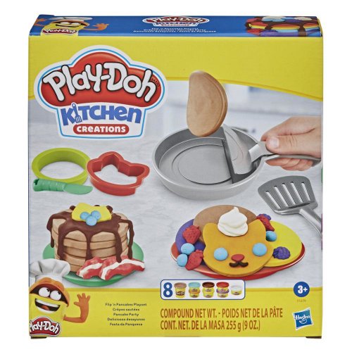 Set plastilina Hasbro Play Doh Flip N Pancakes