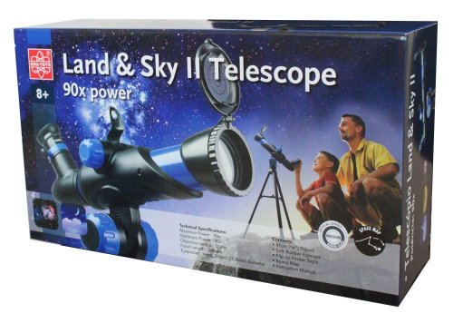 Telescop cu trepied Edu Toys Land and Sky II