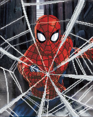 Tablou cu diamante - Spider-Man 42 x 53 cm