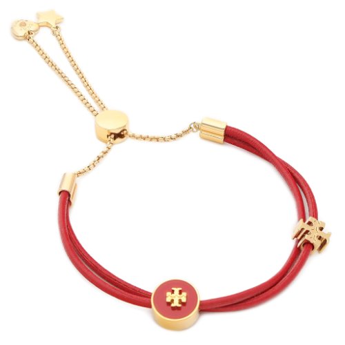 Brățară TORY BURCH - Kira Enamel Slider Bracelet 86248 Tory Gold/Brilliant Red 709