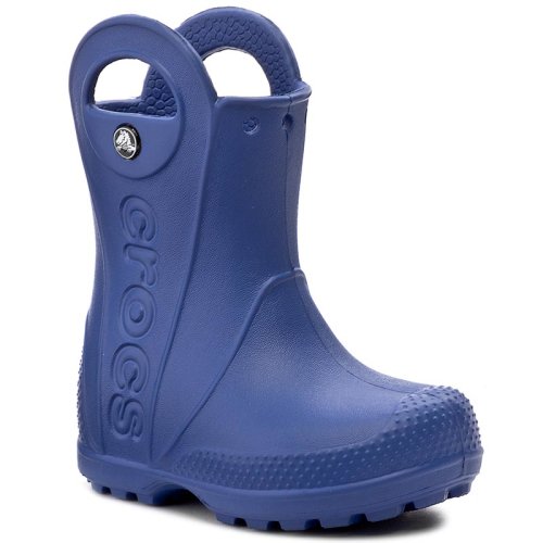 Cizme de cauciuc CROCS - Handle It Rain Boot Kids 12803 Cerulean Blue