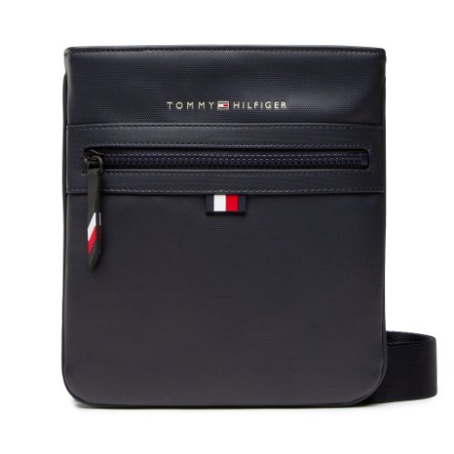 Geantă crossover TOMMY HILFIGER - Essential Pq Mini Crossover AM0AM08423 DW5
