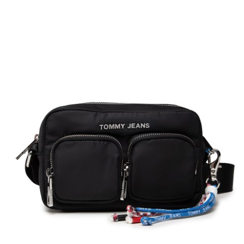 Geantă TOMMY JEANS - Tjw Fashion Nylon Crossover AW0AW10164 BDS