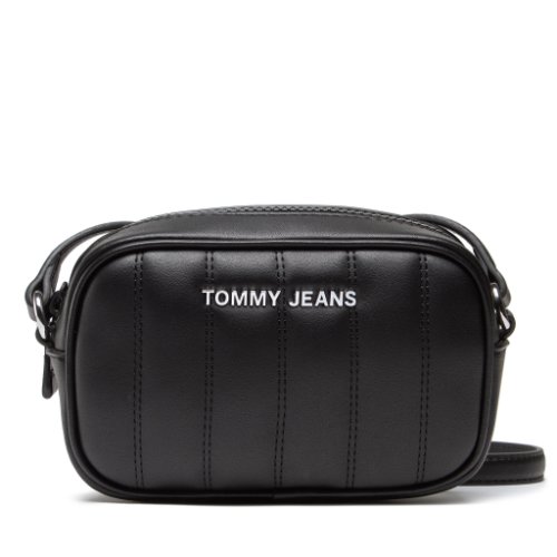 Geantă TOMMY JEANS - Tjw Femme Pu Crossover Quilt AW0AW11783 BDS