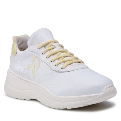 Sneakers RYŁKO - 1FRI5_A Biały/Żółty 3Rt