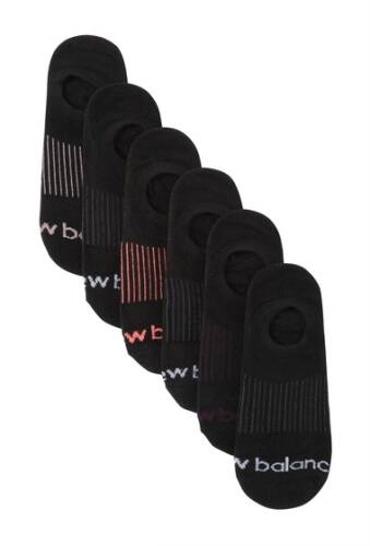 Imbracaminte Femei New Balance Active Sport Liner Socks - Pack of 6 BLACK