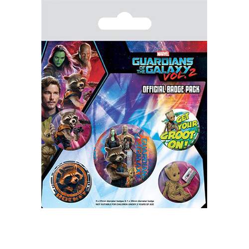 Pin Badges - Guardians of the Galaxy vol. 2