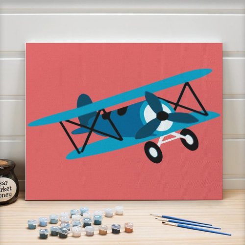 Propeller Plane - Pictură pe numere