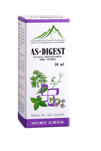 As - digest, 50 ml, carpatica plant extract