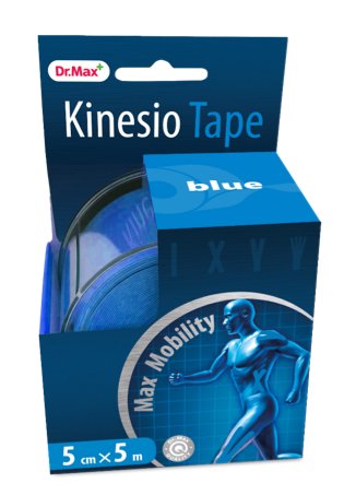 Dr.Max Kinesio Banda albastra 5cm x 5m, 1 bucata
