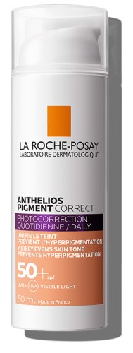Pigment Correct cu efect anti-pete Anthelios SPF50+, 50ml, La Roche-Posay