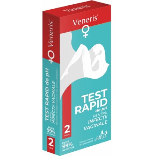 Test de pH pentru infectii vaginale Veneris, 1 bucata, Barza