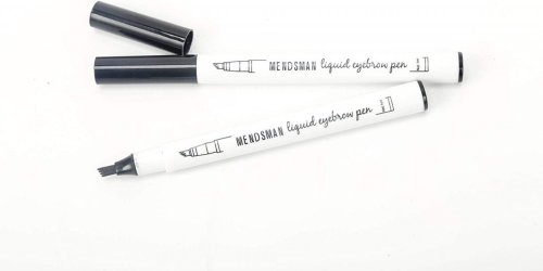 Creion pentru sprancene Generic, gri inchis, 12,4 x 1 cm