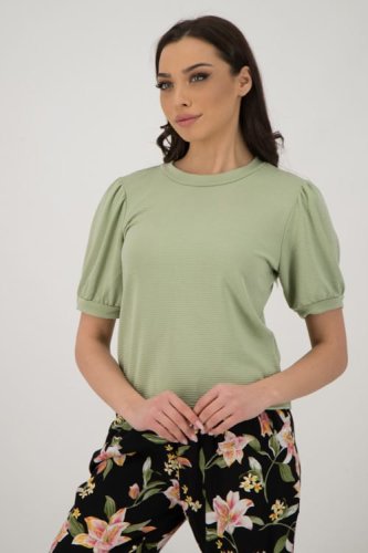 Bluza dama, marca Hailys, culori disponibile verde si rose, cod KY-2008058