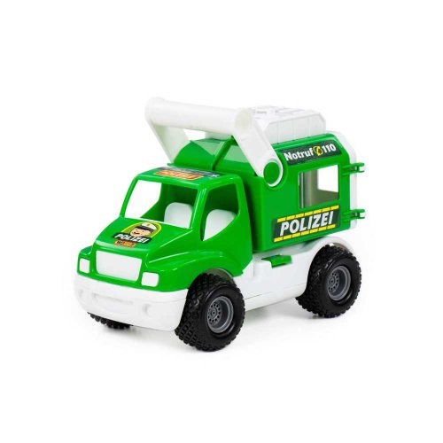 Camion politie-prim ajutor, 24x14x18 cm, Wader
