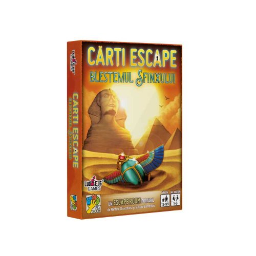 Carti Escape - Blestemul Sfinxului, ISBN: 978-606-94982-5-5