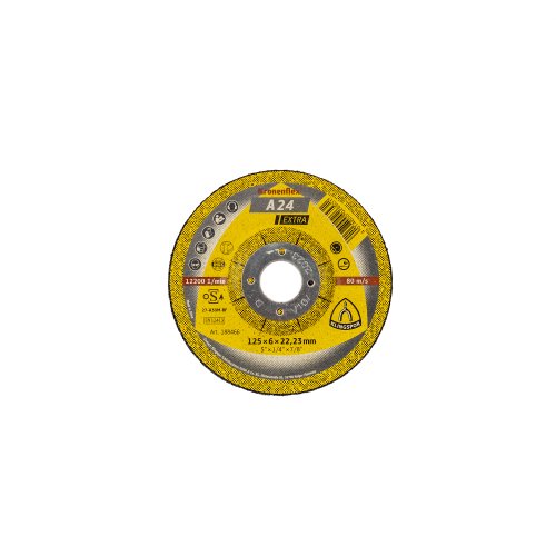 Disc de polizare Klingspor A 24 Extra, 125x6x22.23mm / EXT 188466