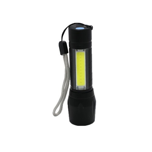 Mini lanterna LED cu 3 trepte iluminare si USB
