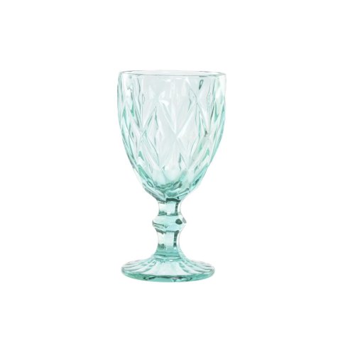 Pahar DKD Home Decor Geam Turquoise (240 ml)
