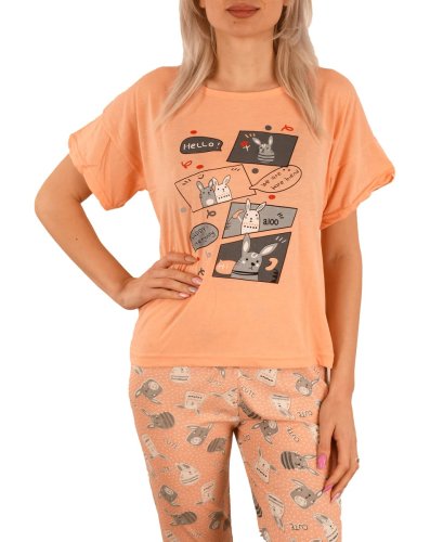 Pijama corai Bunny - cod 45696