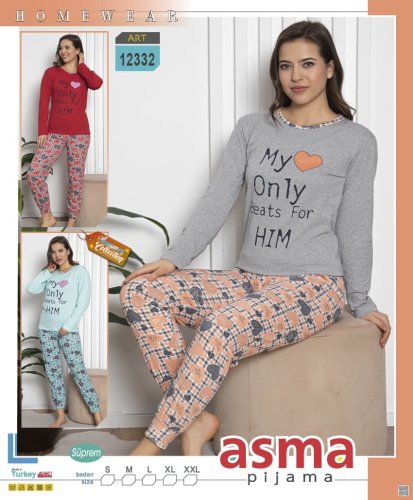 Pijama dama MY ONLY LOVE - cod 12332P