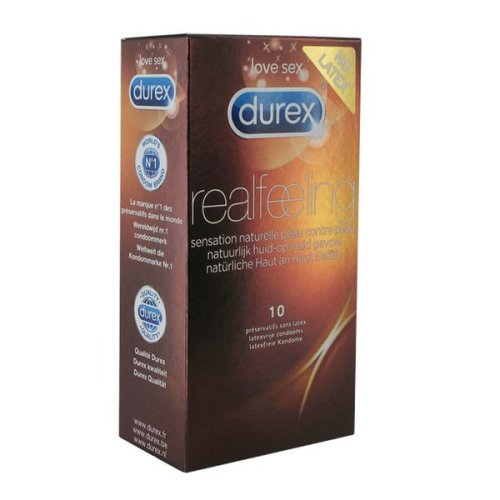 Prezervative Real Feeling 10 bucăți Durex 3848