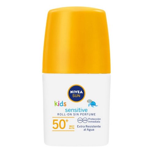 Protector Solar Roll On Sensitive Kids Nivea (50 ml)