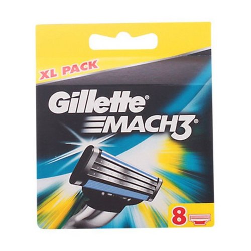 Rezerve pentru Aparatul de Ras Mach 3 Gillette (8 uds)