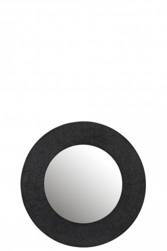 Oglinda, Aluminiu, Negru, 70x3x70 cm