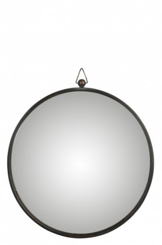 Oglinda, Lemn, Negru, 61x4x69 cm