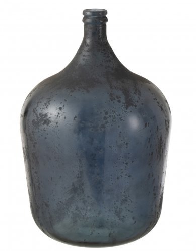 Vaza Carafe, Sticla, Albastru, 36.5x36.5x56 cm