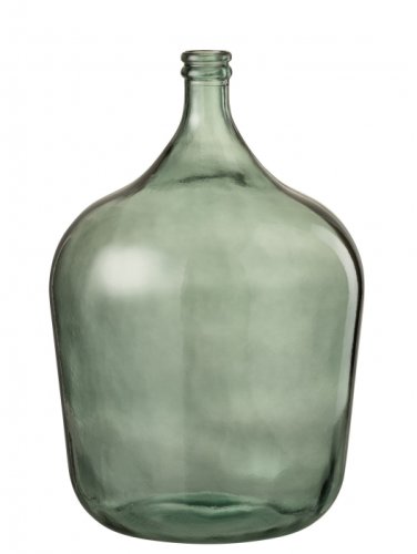 Jolipa - Vaza carafe, sticla, verde, 37x37x56.5 cm