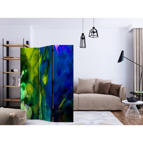 Paravan Colored Flames Ii [Room Dividers] 135 cm x 172 cm