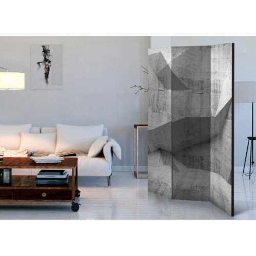 Paravan Concrete Geometry [Room Dividers] 135 cm x 172 cm