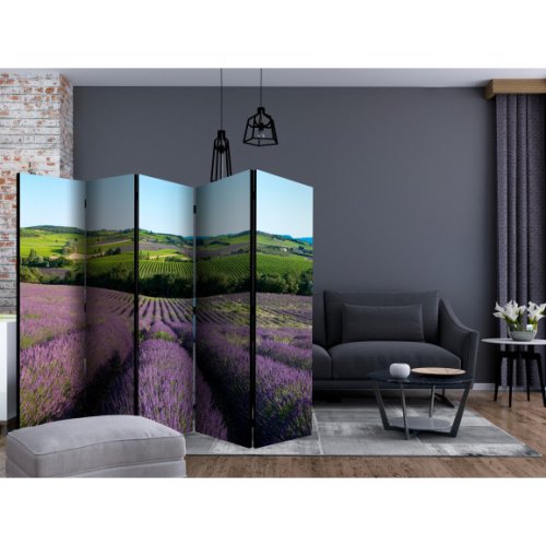Paravan Lavender Fields Ii [Room Dividers] 225 cm x 172 cm