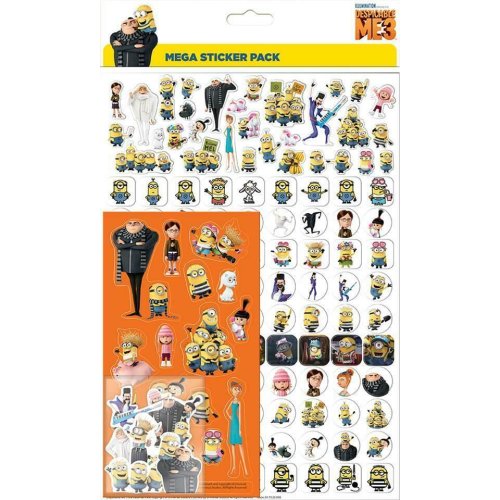 Despicable Me 3 Minions Sticker Pack