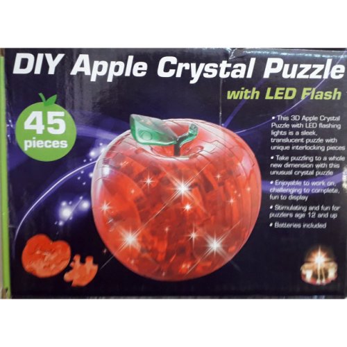 Diy apple crystal puzzle